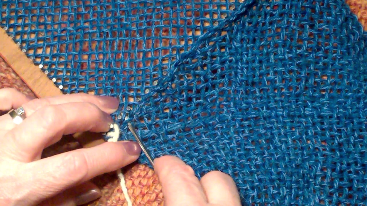 WeaveKnitIt Patchwork Weaving - joining