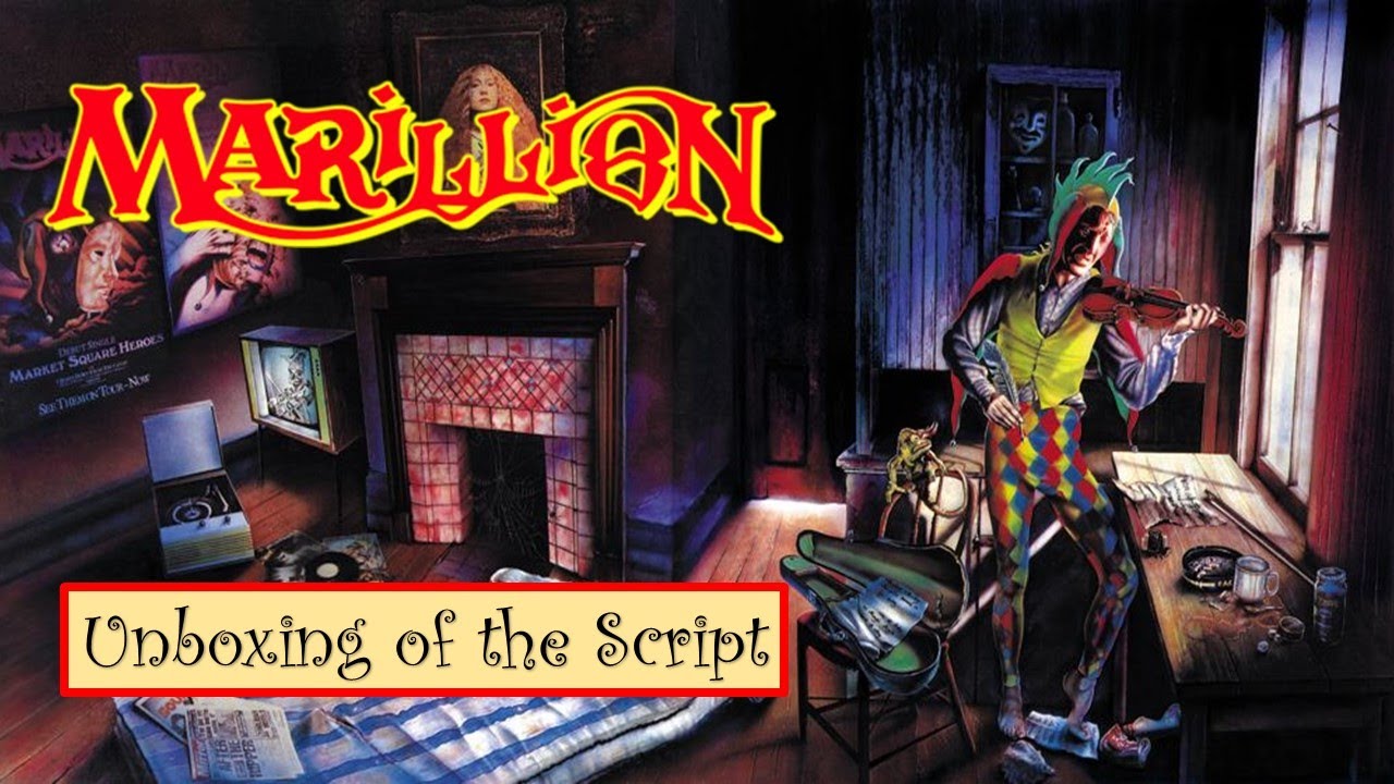 Marillion: 'Script for a Jester's Tear' Deluxe Edition - Unboxing