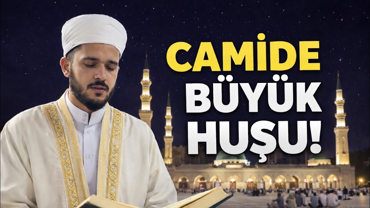 Teravih Sonrası Camide Büyük Huşu! Amenerrasulü Tilaveti Herkesi Derinden Etkiledi