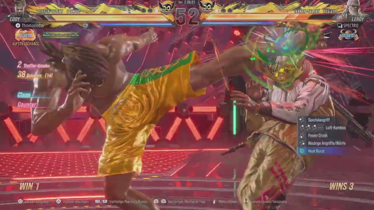 TEKKEN8 | Eddy Gordo vs Leroy 4K