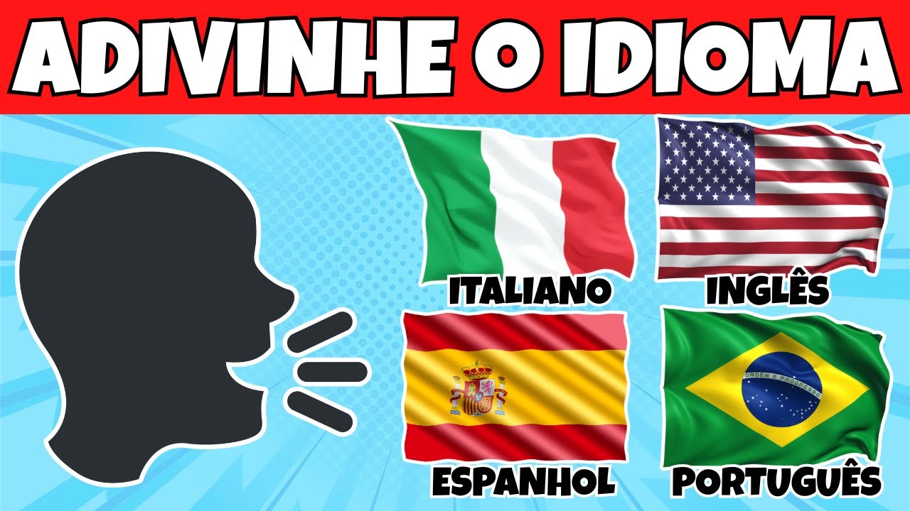 ADIVINHE O IDIOMA PELA VOZ | Quiz de Geografia