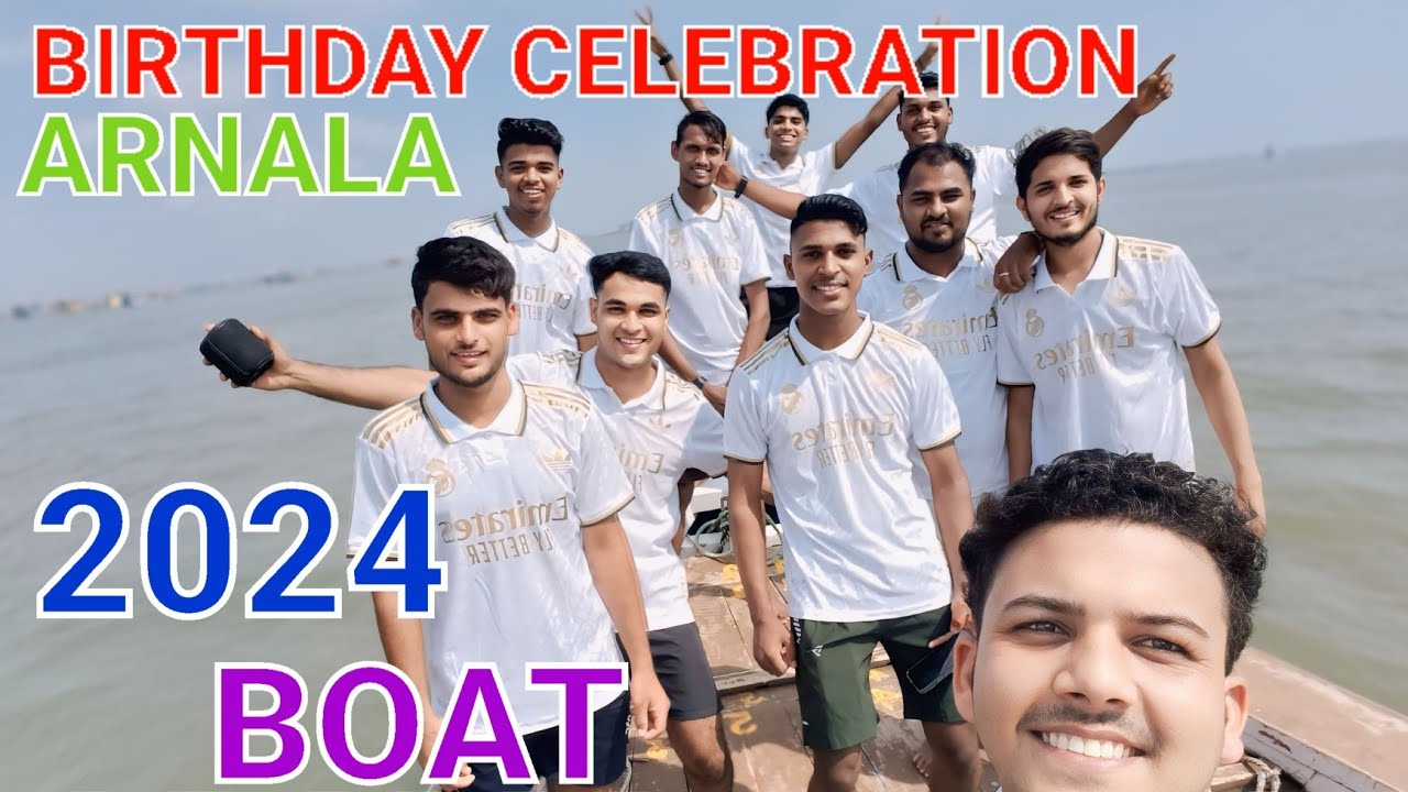 Birthday Celebration On Mendhpal Boat #arnala #2024 @delu_creations#अर्नाळा