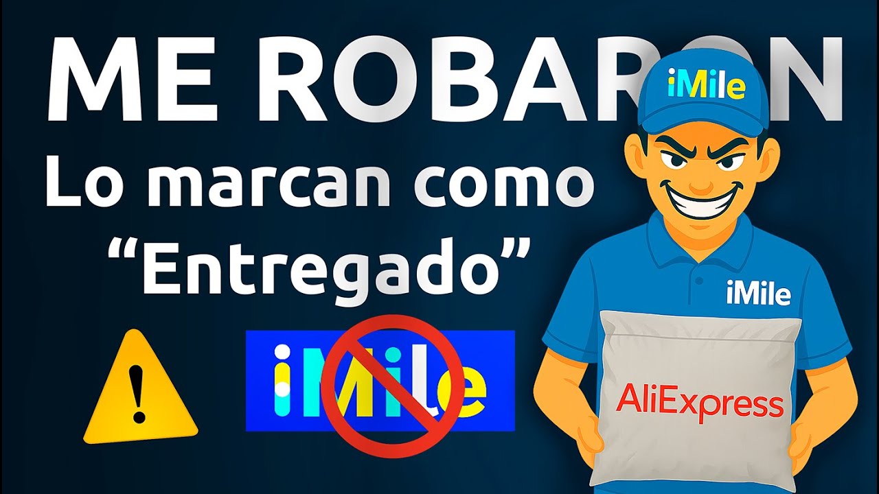 El repartidor de IMILE me ROBÓ mi paquete de Aliexpress  | ¿Qué hacer si te pasa?