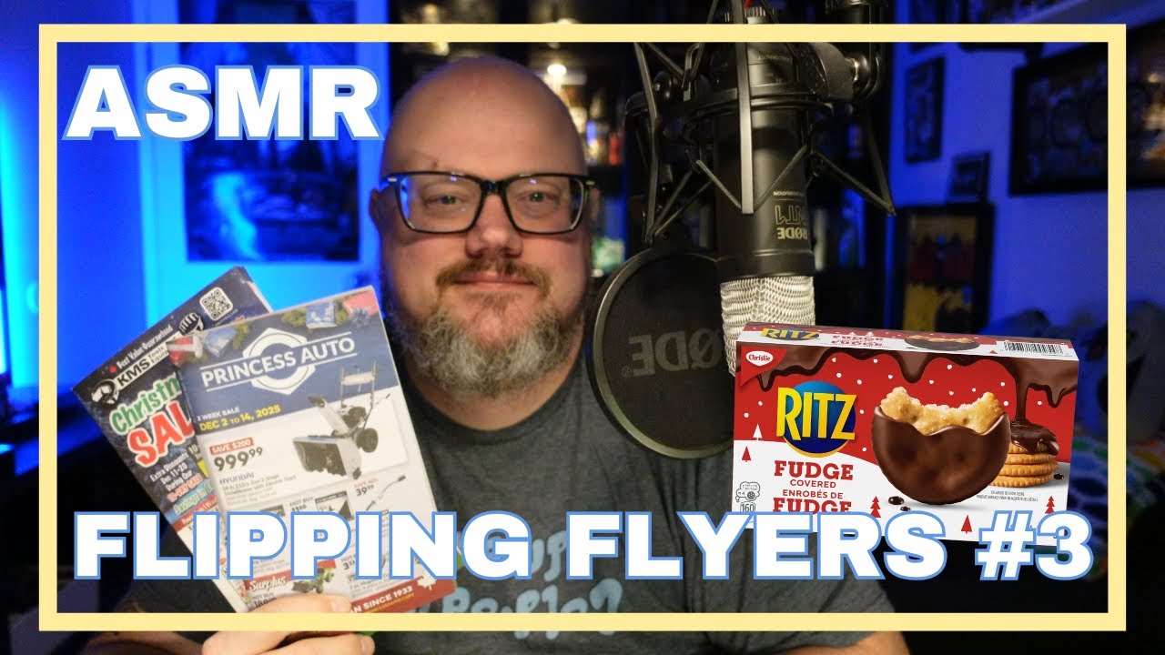 ASMR: Satisfying Tool Flyer Flip-Through!