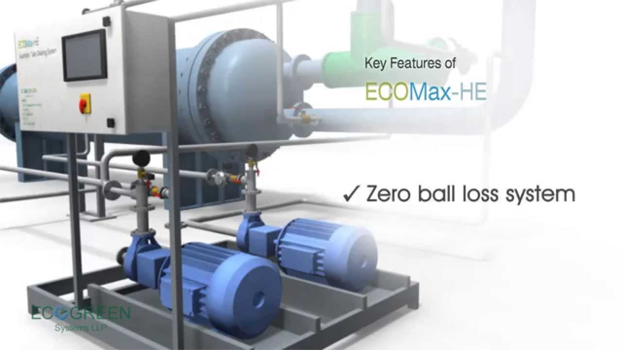 ECOMax-HE Automatic Tube Cleaning System