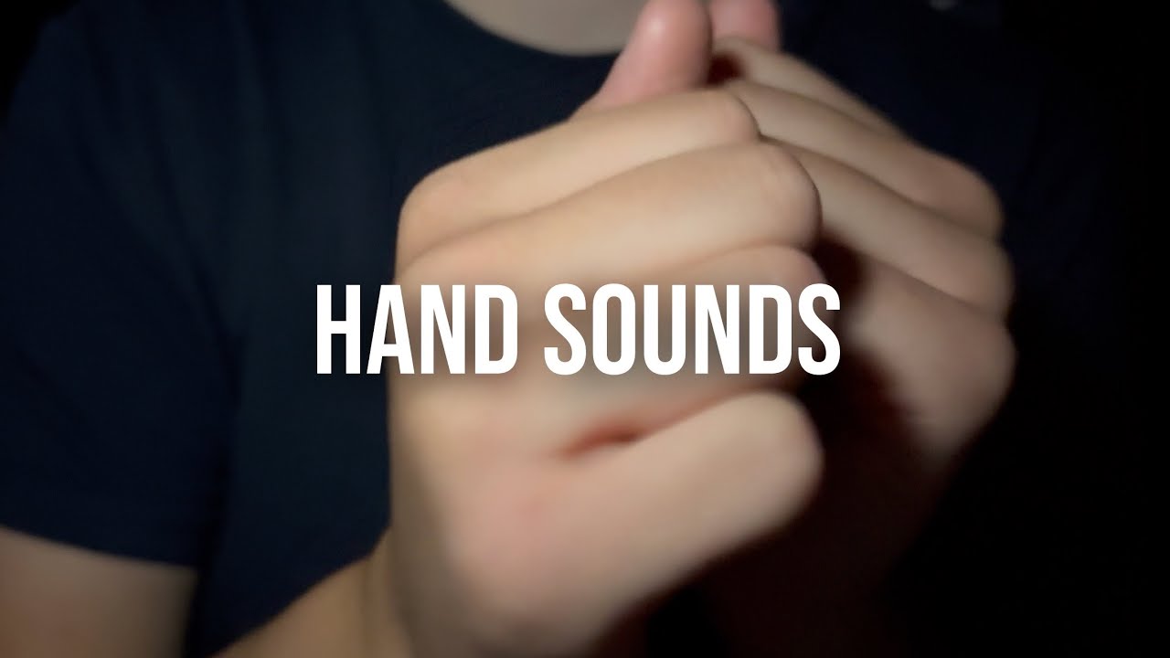 ASMR Hand Sound Triggers (No Talking) LOWFI Dark Background
