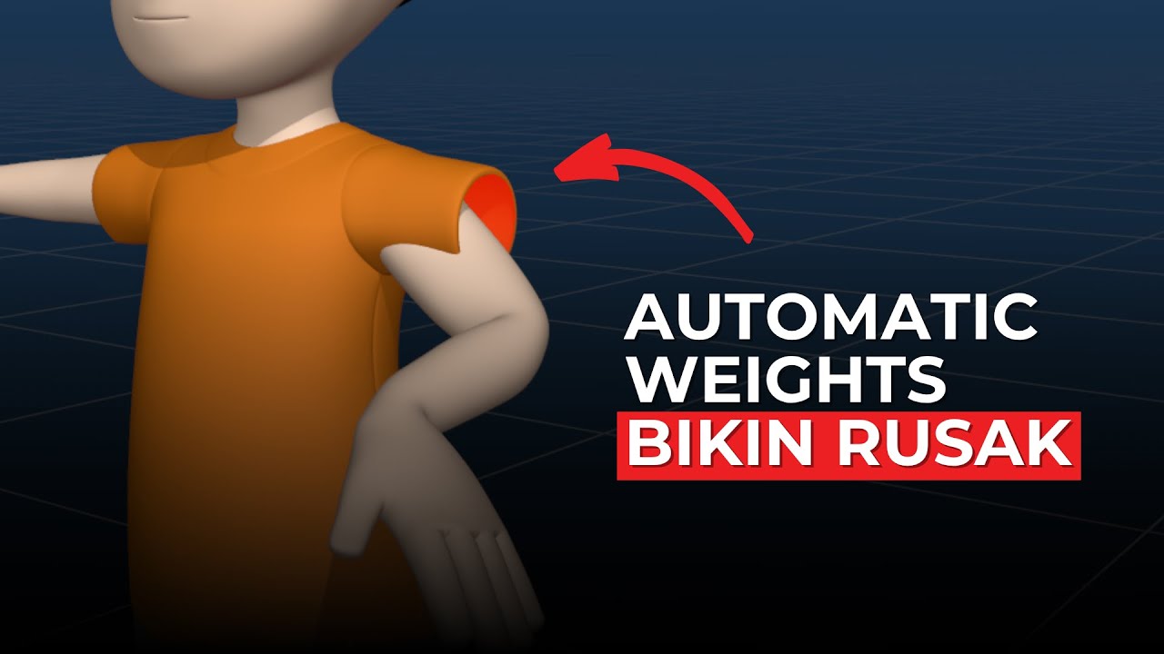 KESALAHAN FATAL yang Membuat Rigging di Blender Gagal Total!!!