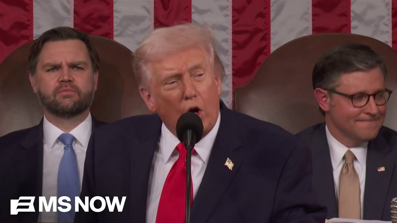 ‘In a bubble’: Trump mocks the affordability crisis in chaotic State of the Union speech