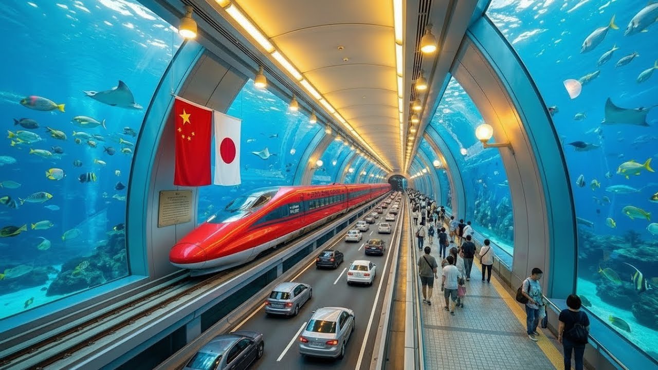 Japan to China: The $200B Impossible Underwater Tunnel 🇯🇵🇨🇳