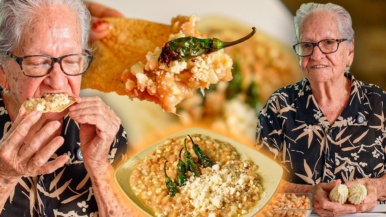 Cómo Hacer FRIJOLES CON ELOTE con Doña Licho | Recetas Colima Sabe