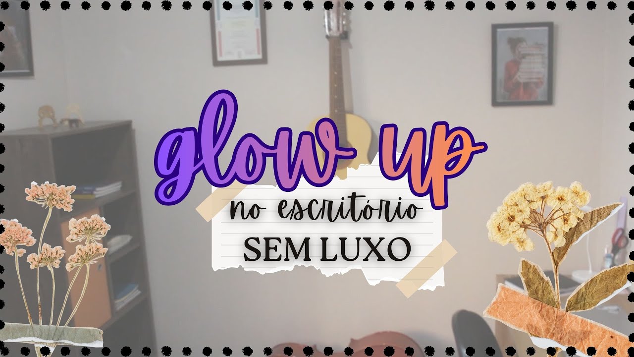 Transformei meu ESCRITÓRIO sem gastar quase nada!✨