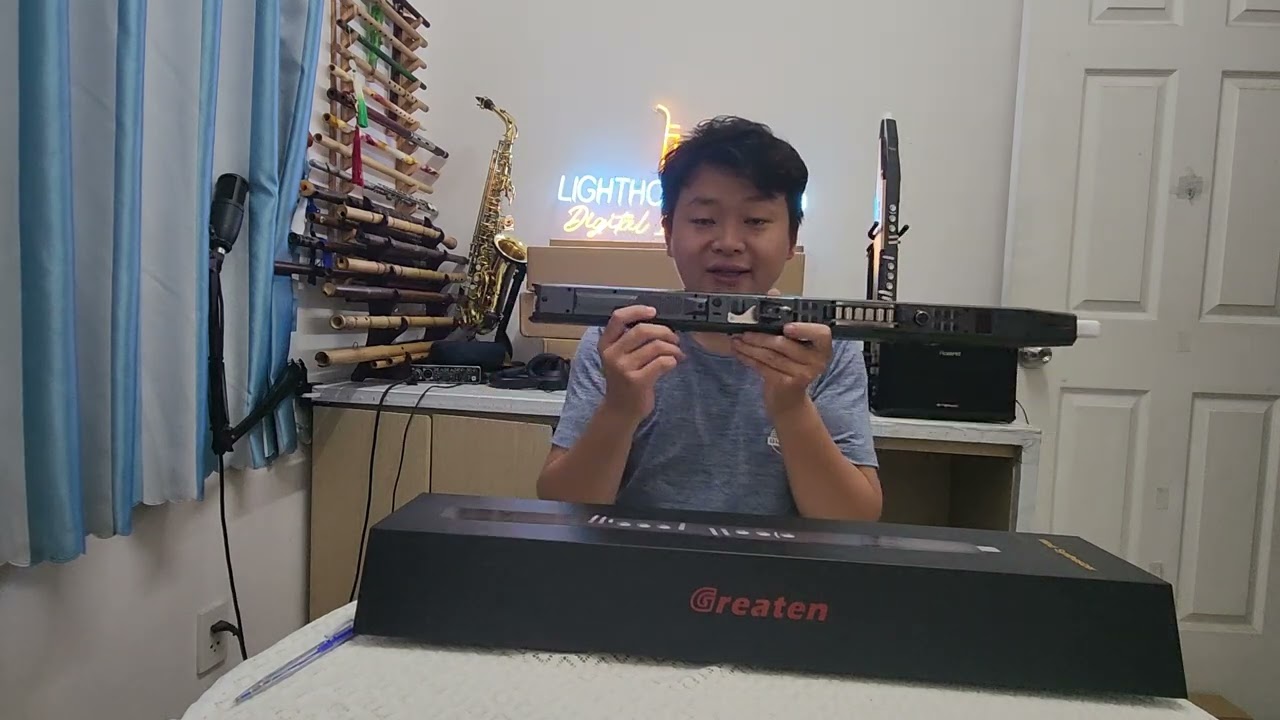 unbox, review sáo điện tử Greaten AP-300Pro