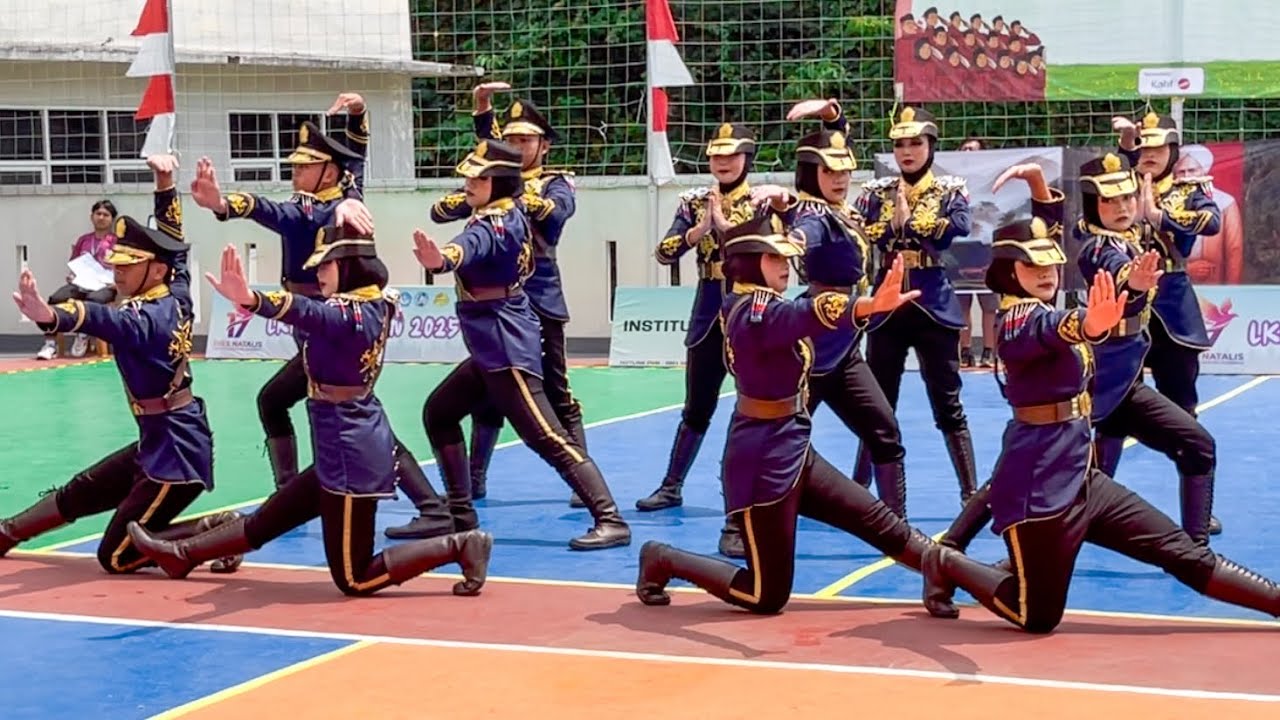 MERINDING! PASKIBRA SMAN 1 SERANGPANJANG SUBANG AT LKBB PASSION INSTITUT KESEHATAN RAJAWALI
