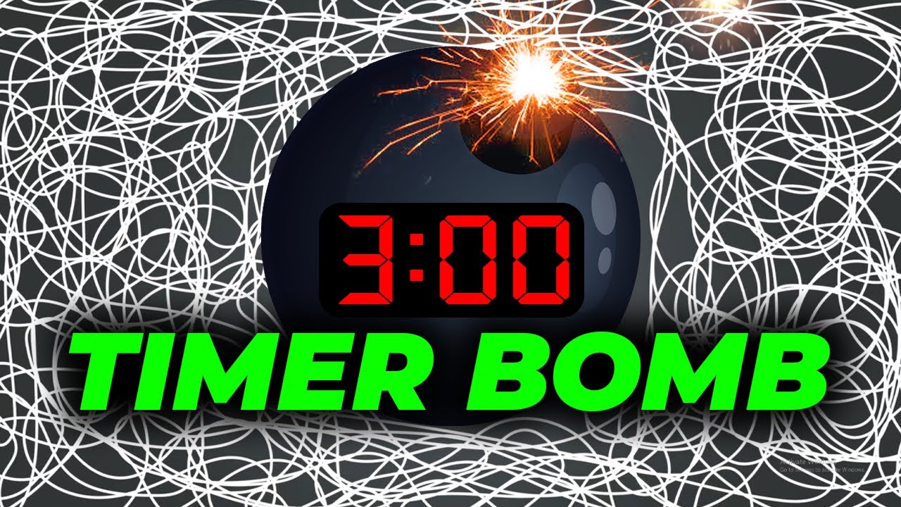 3 Minute Timer Bomb - MISSION IMPOSSIBLE