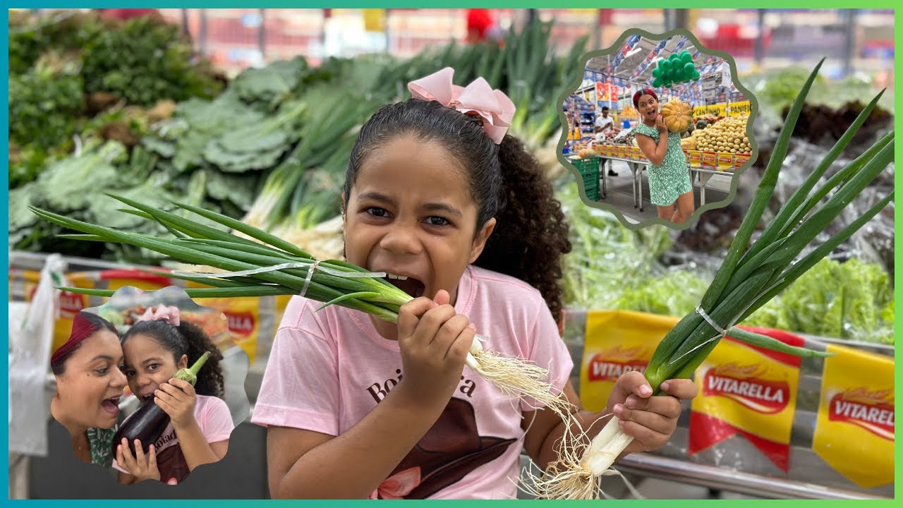 DIA DE FAZER FEIRA COM MARINA!!! Vlog