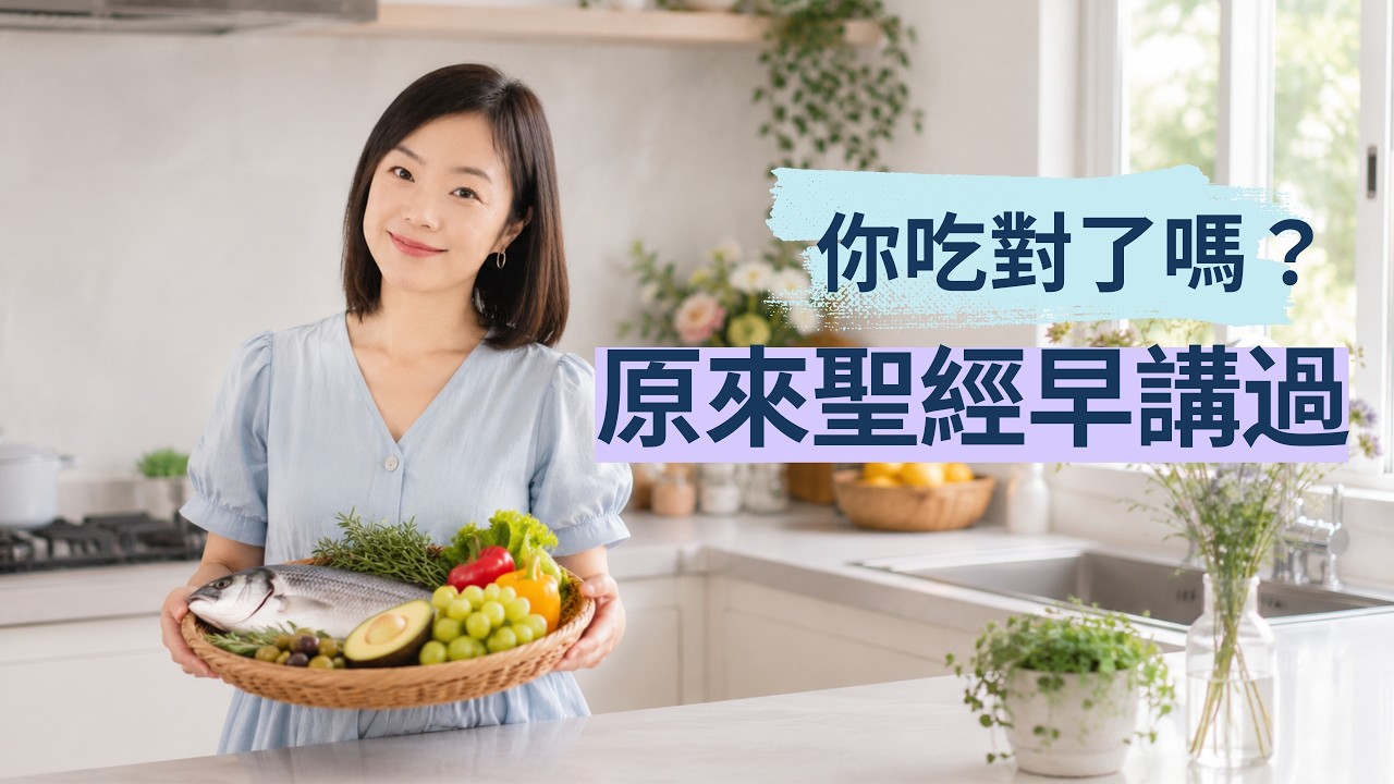 聖經裡的20個健康飲食原則 ｜ 讓身心靈更健壯