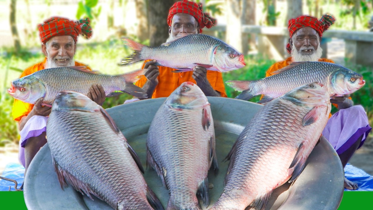 Massive Catla Kalia Curry for Old & Disabled People | দাদুর হাতের মাছের কালিয়া, স্নেহ আর মমতার স্বাদ