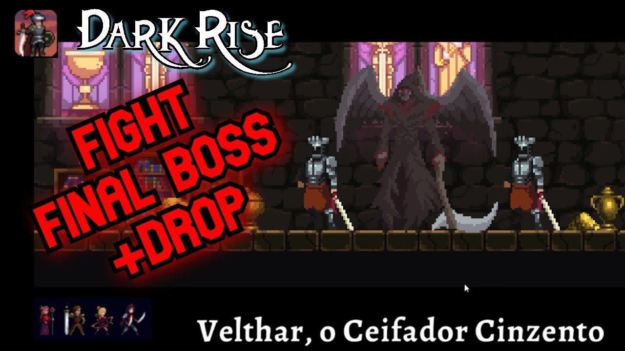 Darkrise: Fight final Boss da torre!!!