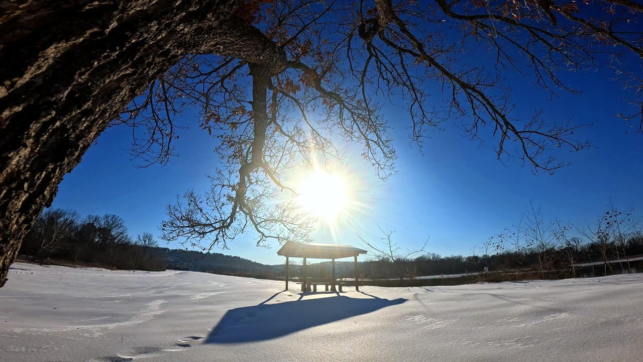 A Quiet Winter Walk at Cook’s Landing | Arkansas River After the Storm