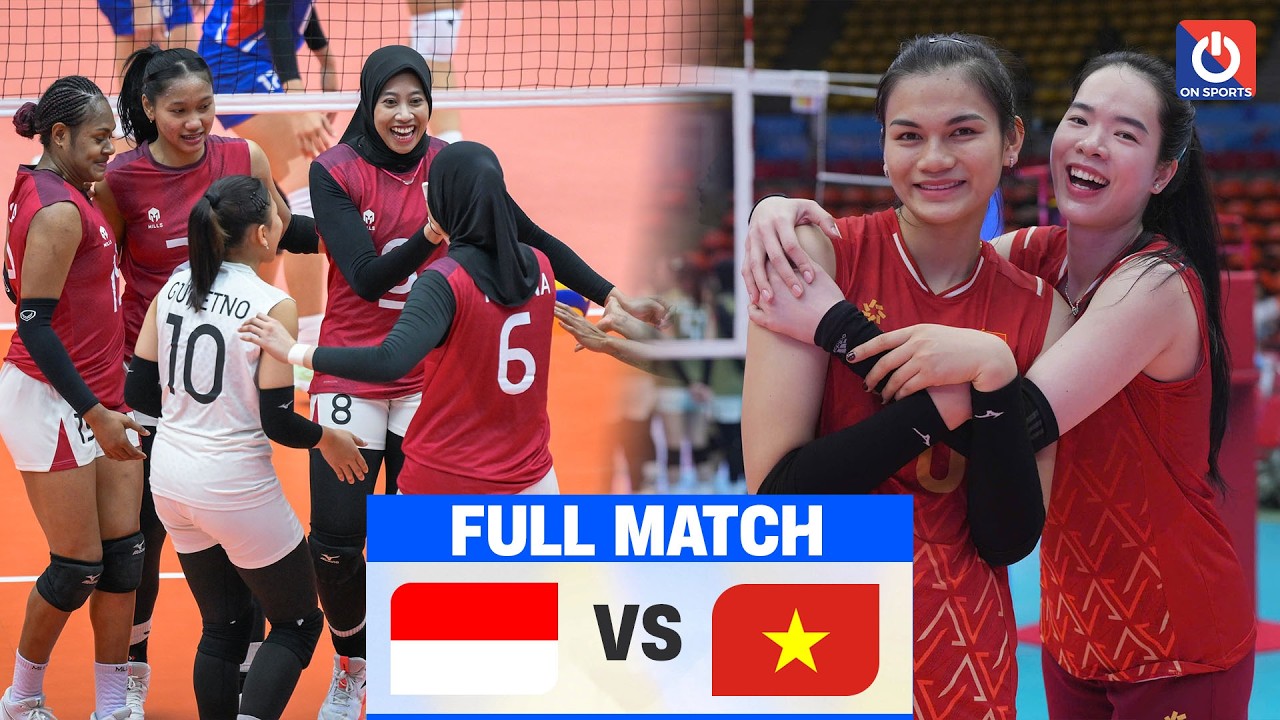 FULL HF | INDONESIA vs. VIETNAM | Megawati khóc thét trước sức công phá của Như Quỳnh - Bích Tuyền