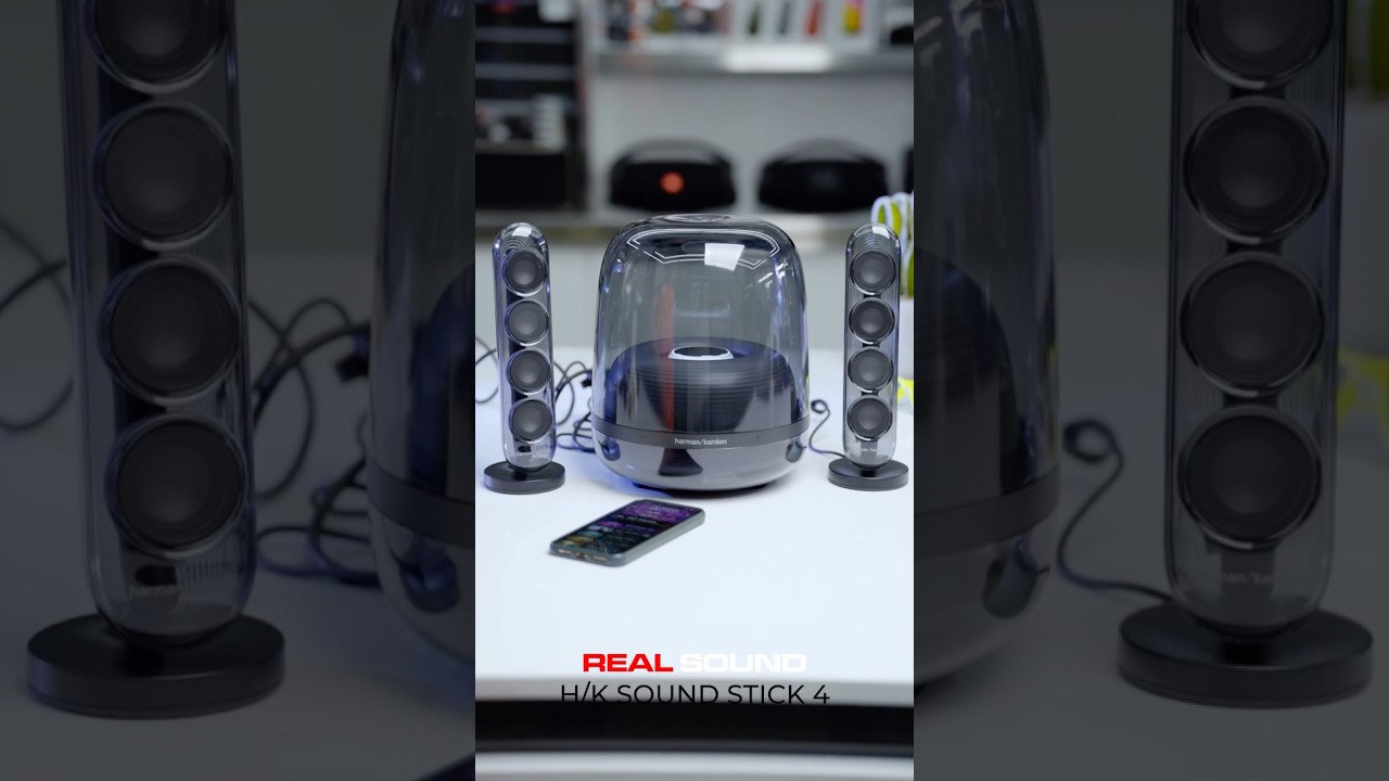 HK Sound Stick 4 Unique design and Extraordinary sound! #harmankardon #viral #shorts #premium #bass