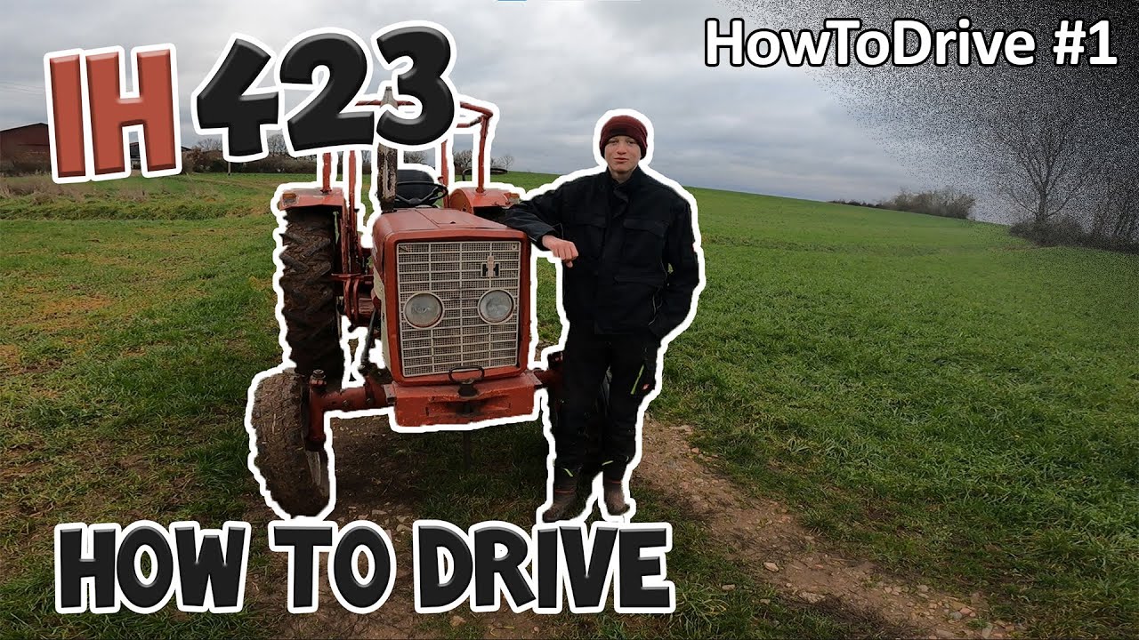 HowToDrive #1 | McCormick IH 423 - Erklärung & Probefahrt | CabView, Sound