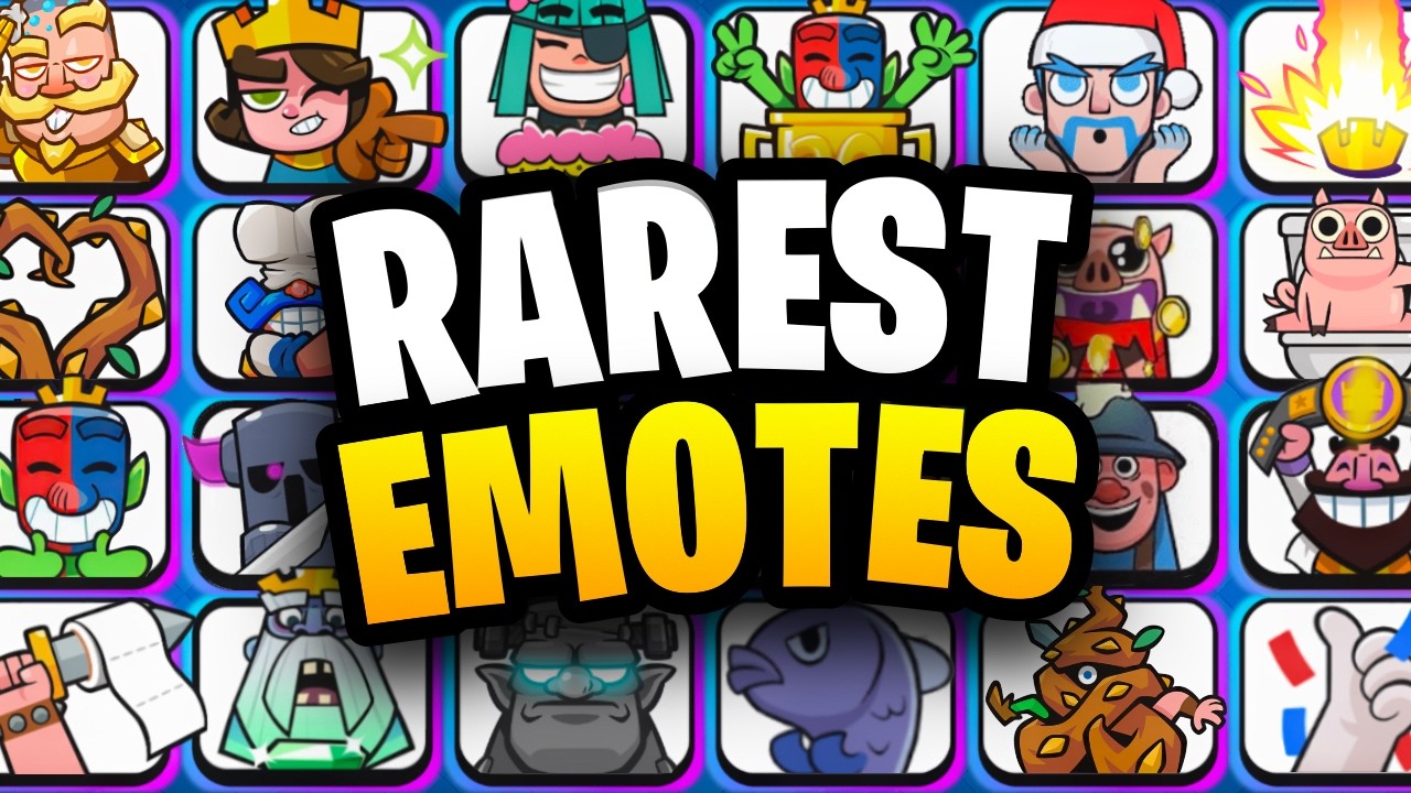 23 самых редких эмоции в Clash Royale
