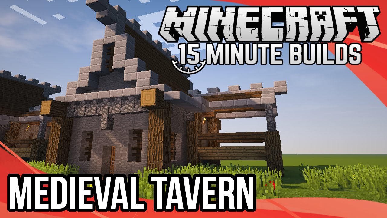Minecraft 15-Minute Builds: Medieval Tavern