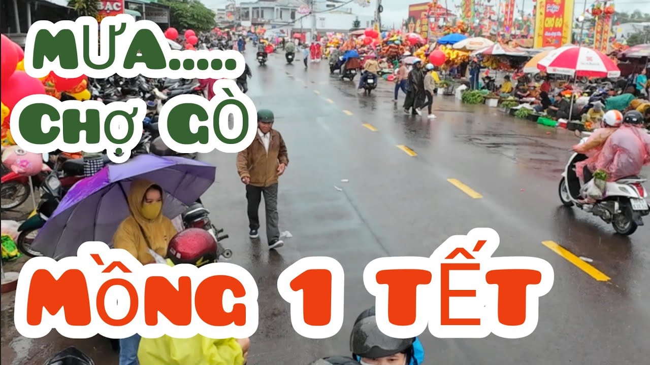 CHỢ GÒ (Tuy Phước - Bình Định) Mồng 1Tết 2024