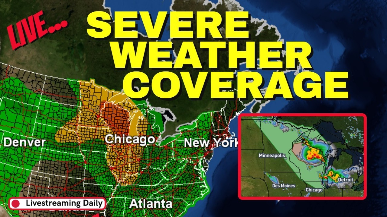 LIVE: Midwest Severe Storms! - Severe Weather Coverage!