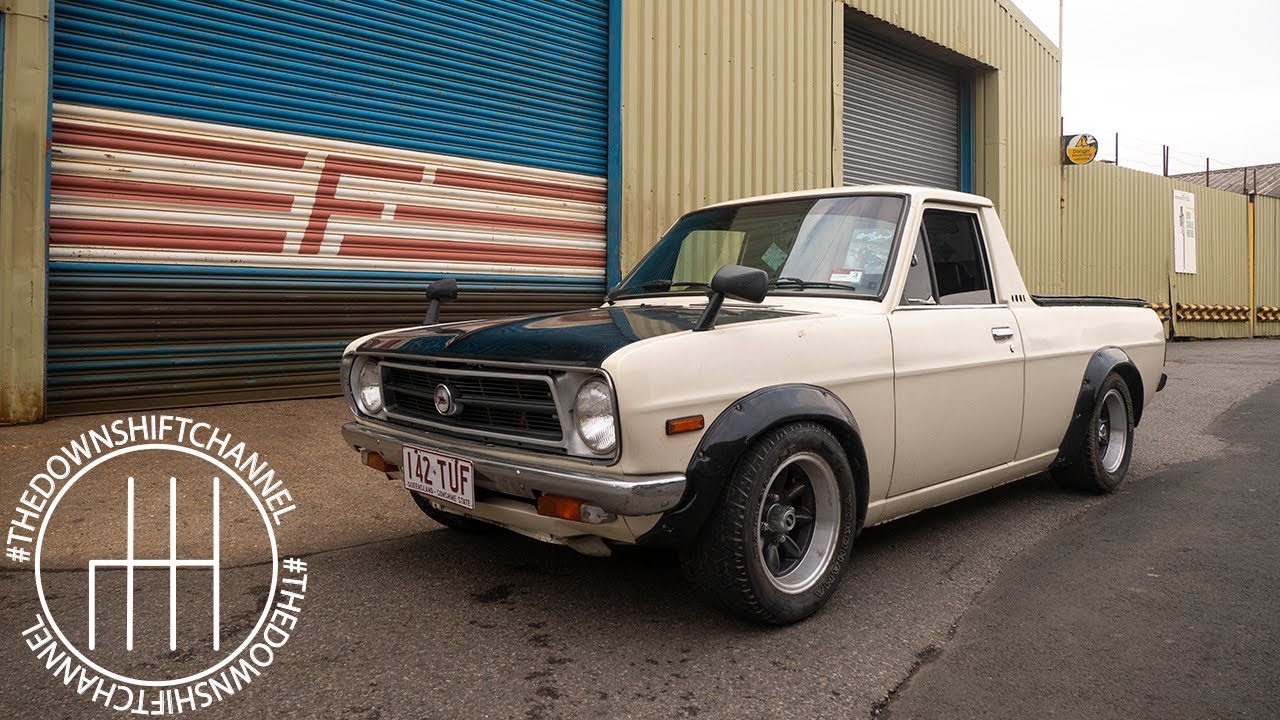 Datsun Sunny- S13 coilover and control arm swap