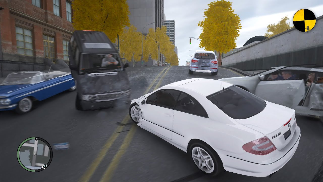 GTA 4 Crash Testing Real Car Mods Ep.75