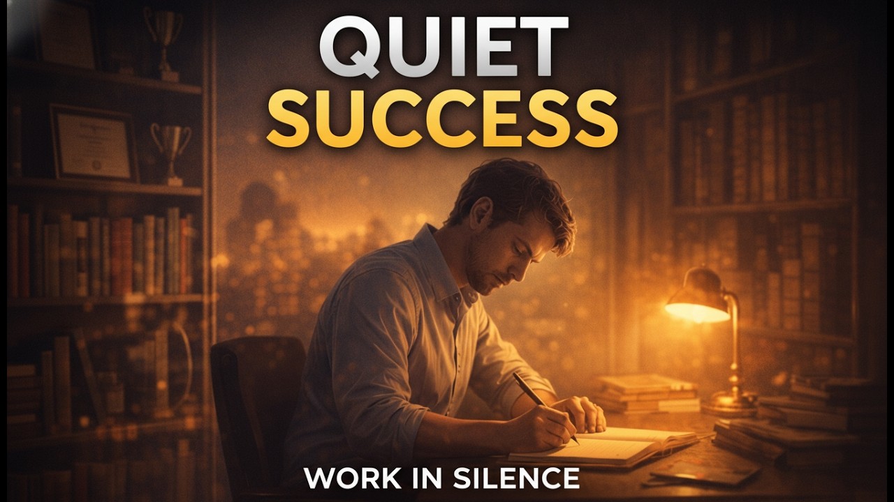 Success Does Not Need Noise | Quiet Success English Story