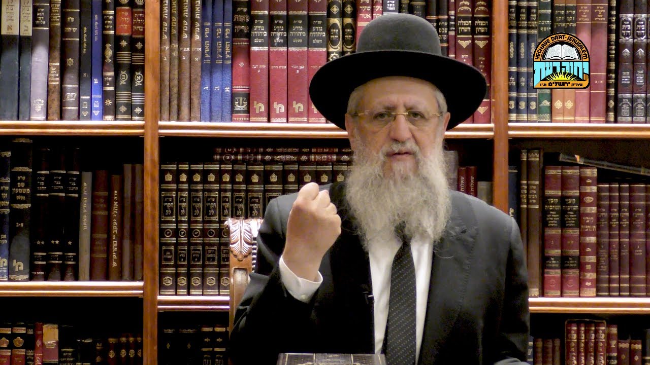הרב דוד יוסף - מסר מיוחד לרגל יום השנה של מרן הרב עובדיה יוסף זצוק