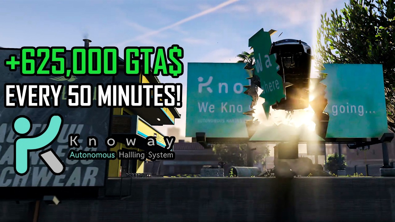 Make 625,000$ In Less Than 50 Minutes With KnoWay Out Missions in GTA Online!