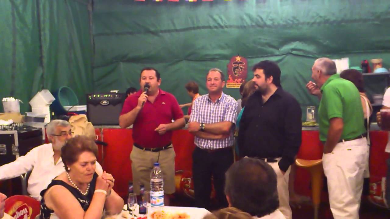 Inauguración de la caseta de IU Badolatosa. Feria 2012