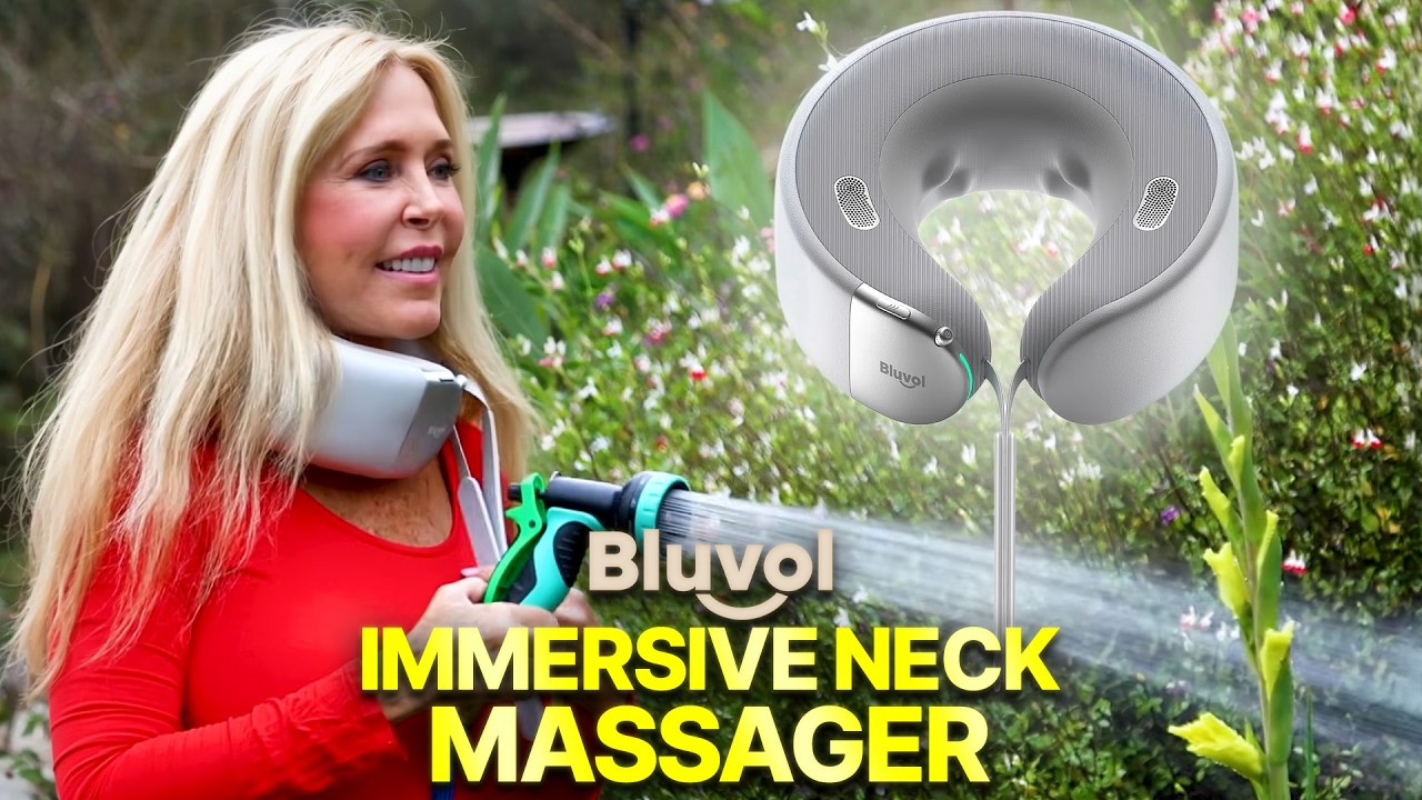 Массажер для шеи Bluvol Nest 10 Ultra Immersive | Избавление от боли в шее