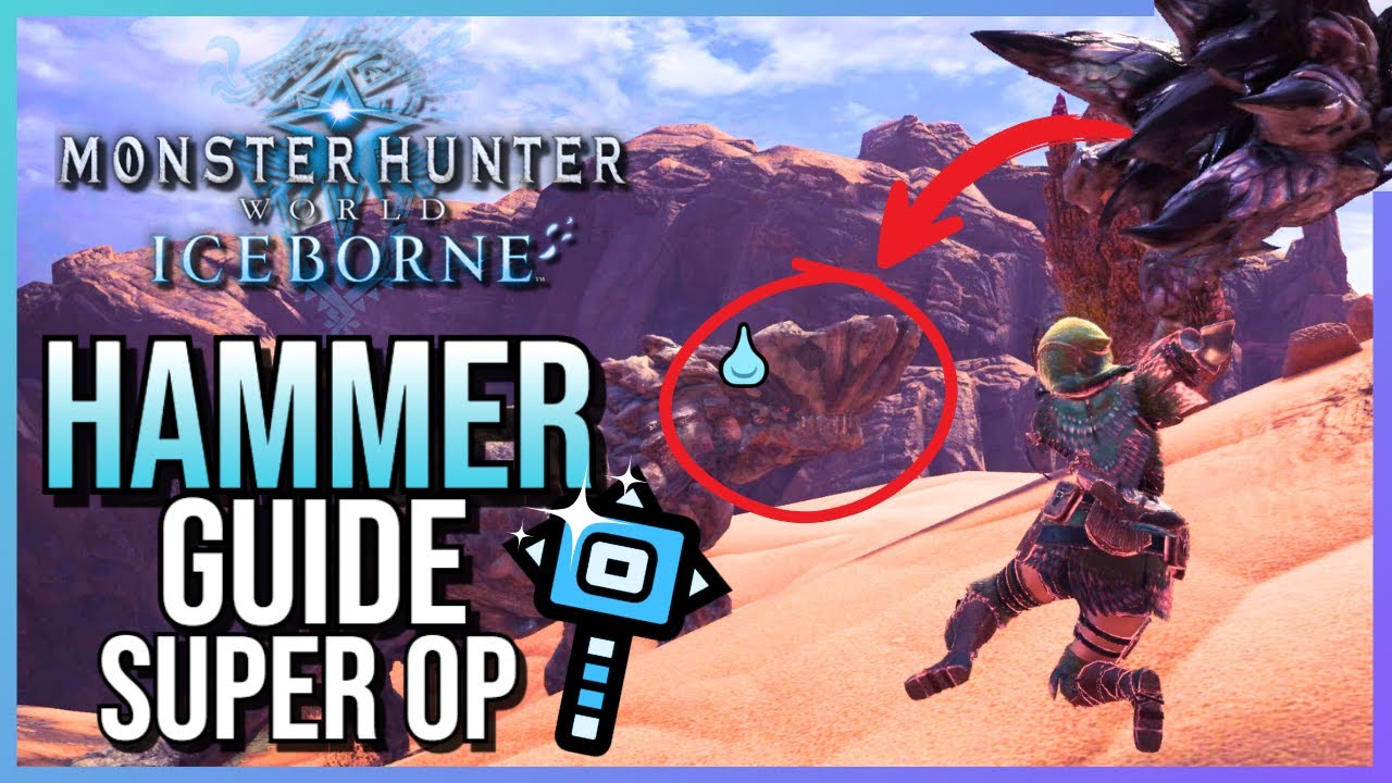Хаммер ОЧЕНЬ НЕДООЦЕНЕН! ОБНОВЛЕННОЕ руководство по Хаммеру | Monster Hunter World 2024