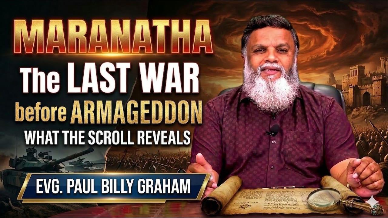 🔴🅻🅸🆅🅴| Maranatha |Epi - 176| The Last War Before Armageddon | EVG. PAUL BILLY GRAHAM #endtimes #war