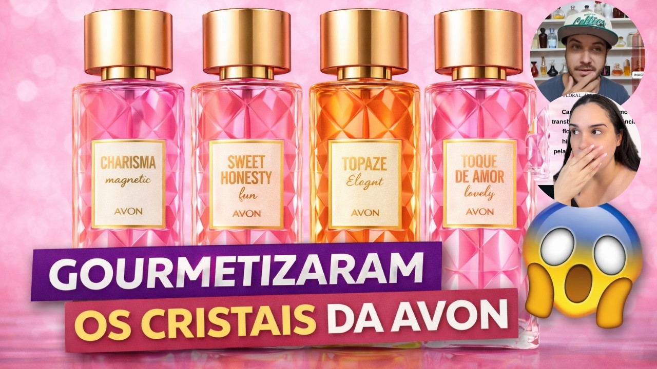 O QUE FIZERAM COM OS CRISTAIS DA AVON? REACT do vídeo do @Silso Santos | #perfumes #perfumes #react