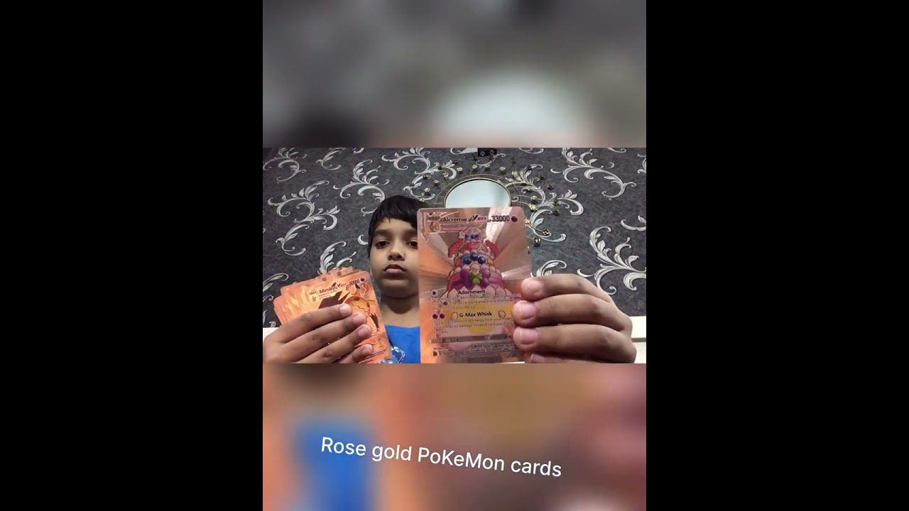 Rose gold PoKeMon cards unboxing #pokemoncards