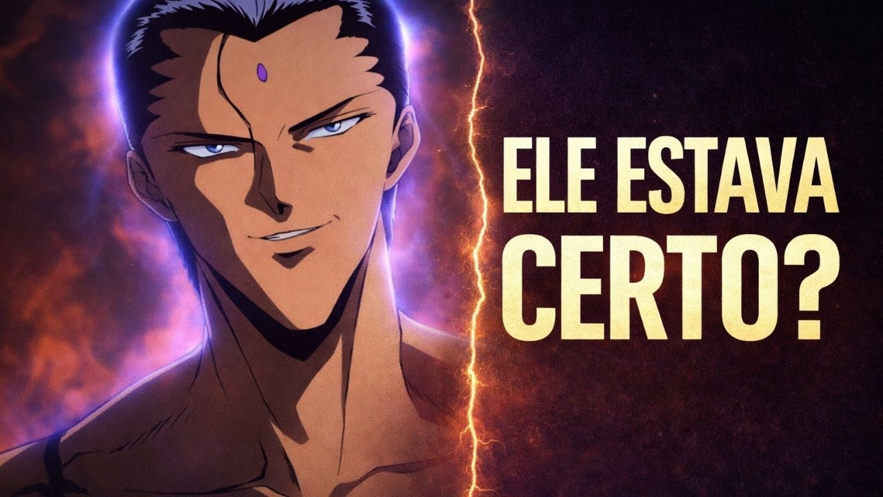 Sensui Estava Certo? O Bem se Cansou.
