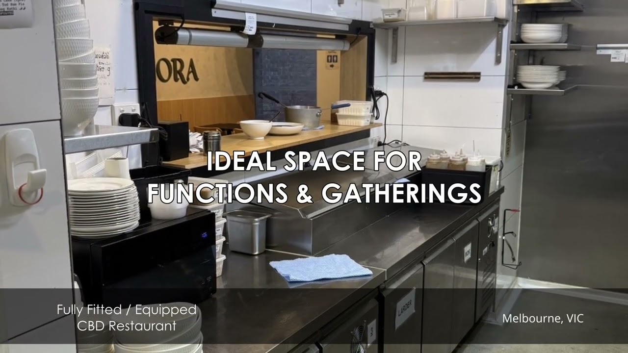Fully Fitted / Equipped CBD Restaurant – Melbourne, VIC
