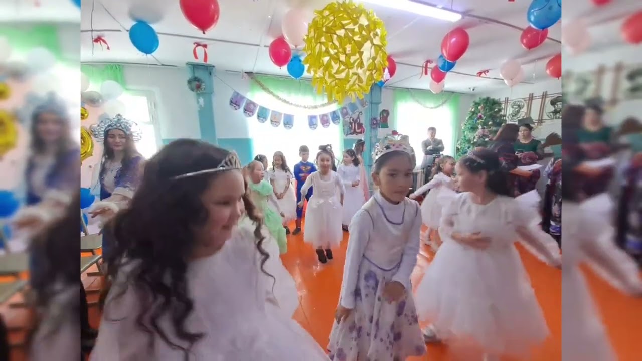 Новогодний праздник 1-2класс.