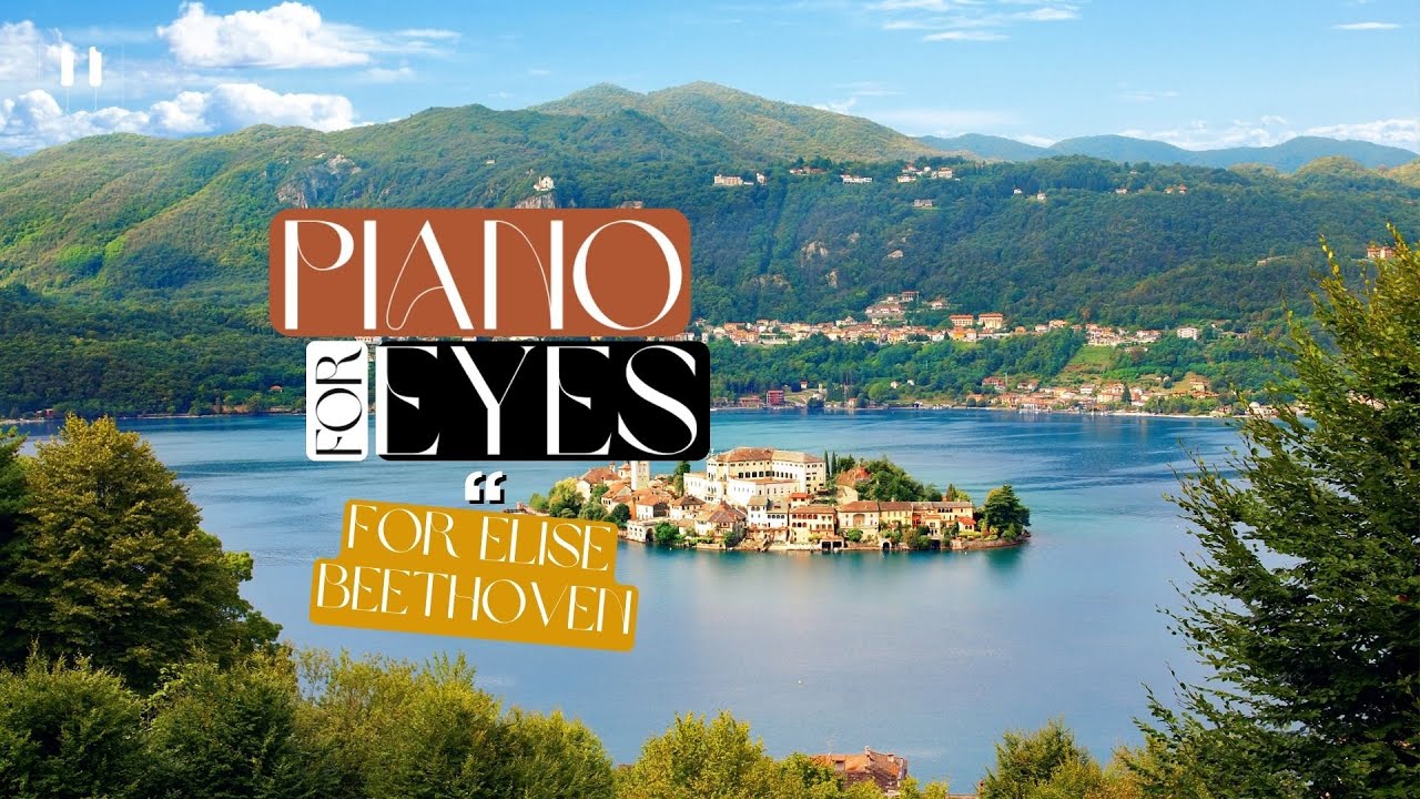 Beethoven's Für Elise Performed Amidst the Beauty of Orta, Italy 🇮🇹