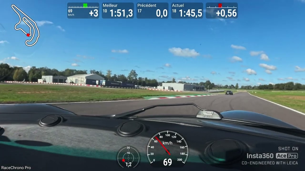 Lotus Elise S2 111R Bemani,  onboard Chenevières