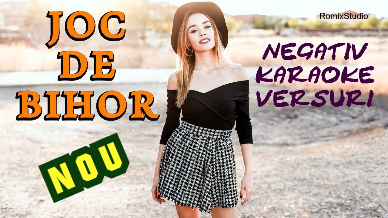 Karaoke - Mosule de nu-mi dai fata - Negativ - Versuri 🤍 Joc din Bihor