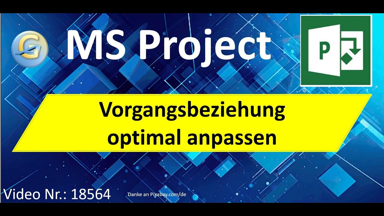 Die geheime Stellschraube f&uuml;r k&uuml;rzere Projekte: Vorgangsbeziehungen in #msproject  |  Tipp 18564