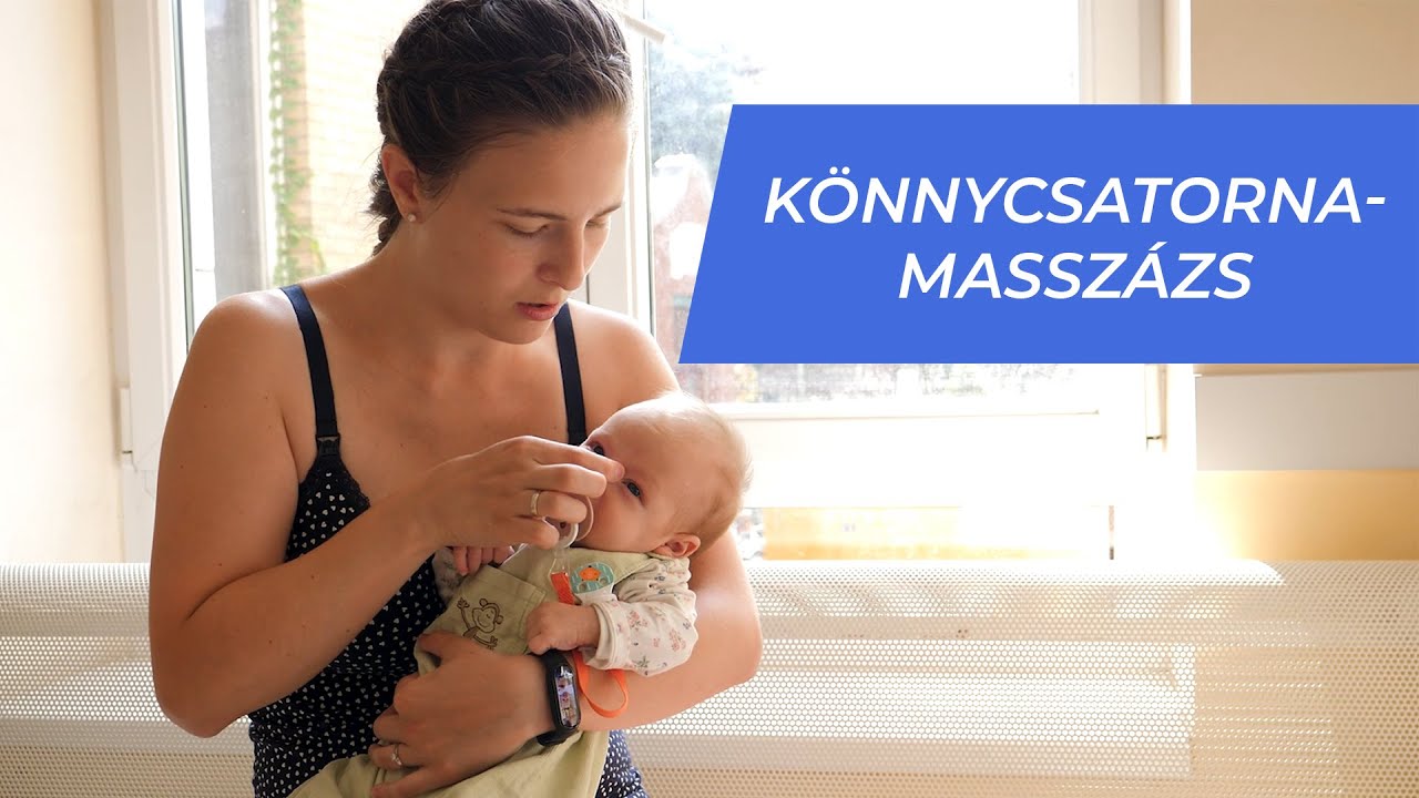 Semmelweis oktatóvideók: Könnycsatorna-masszázs újszülötteknél