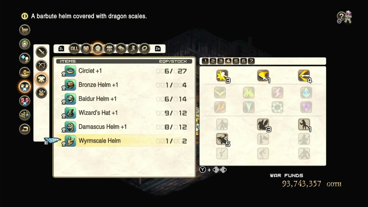 Tactics Ogre Reborn: Understanding Crafting and its Uses